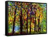 Standing Room Only-Mandy Budan-Framed Stretched Canvas