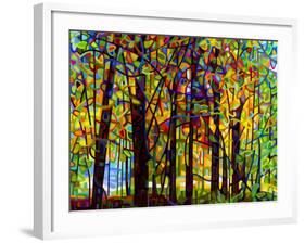 Standing Room Only-Mandy Budan-Framed Giclee Print