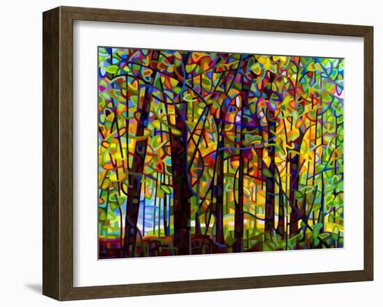 Standing Room Only-Mandy Budan-Framed Giclee Print