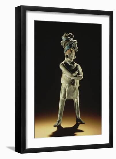 Standing Royal Figure-Mayan-Framed Giclee Print