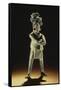 Standing Royal Figure-Mayan-Framed Stretched Canvas