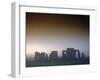 Standing Stone Circle at Sunrise, Stonehenge, Wiltshire, England, UK, Europe-Dominic Webster-Framed Photographic Print