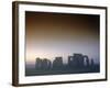 Standing Stone Circle at Sunrise, Stonehenge, Wiltshire, England, UK, Europe-Dominic Webster-Framed Photographic Print