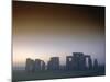 Standing Stone Circle at Sunrise, Stonehenge, Wiltshire, England, UK, Europe-Dominic Webster-Mounted Photographic Print