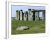 Standing Stone Circle of Stonehenge, 3000-2000BC, UNESCO World Heritage Site, Wiltshire, England-Ethel Davies-Framed Photographic Print