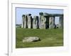 Standing Stone Circle of Stonehenge, 3000-2000BC, UNESCO World Heritage Site, Wiltshire, England-Ethel Davies-Framed Photographic Print