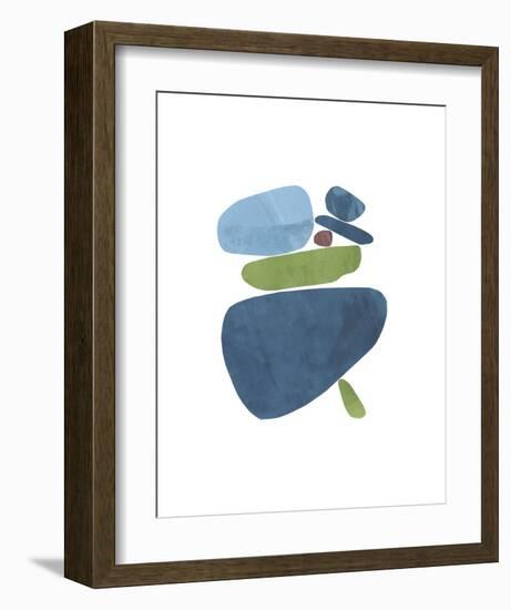 Standing Stone II-Rob Delamater-Framed Art Print