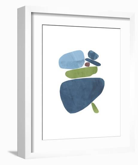 Standing Stone II-Rob Delamater-Framed Art Print