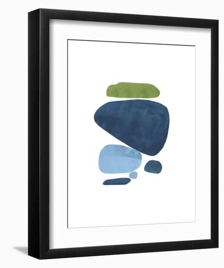 Standing Stone III-Rob Delamater-Framed Art Print