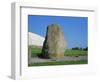 Standing Stone, Newgrange, Unesco World Heritage Site, County Meath, Leinster, Republic of Ireland-Nedra Westwater-Framed Photographic Print