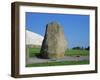 Standing Stone, Newgrange, Unesco World Heritage Site, County Meath, Leinster, Republic of Ireland-Nedra Westwater-Framed Photographic Print