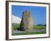 Standing Stone, Newgrange, Unesco World Heritage Site, County Meath, Leinster, Republic of Ireland-Nedra Westwater-Framed Photographic Print