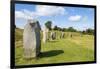 Standing stones at Avebury stone circle, Neolithic stone circle, Avebury, Wiltshire, England-Neale Clark-Framed Photographic Print