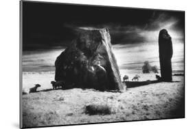 Standing Stones, Avebury, Wiltshire, England-Simon Marsden-Mounted Premium Giclee Print