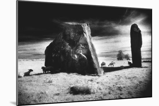 Standing Stones, Avebury, Wiltshire, England-Simon Marsden-Mounted Giclee Print