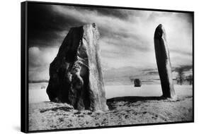 Standing Stones, Avebury, Wiltshire, England-Simon Marsden-Framed Stretched Canvas