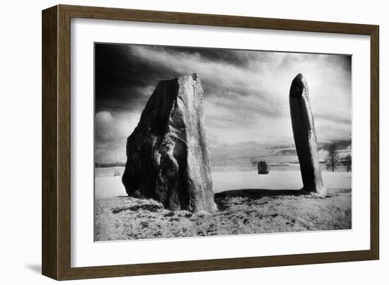 Standing Stones, Avebury, Wiltshire, England-Simon Marsden-Framed Premium Giclee Print