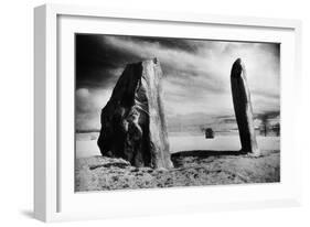 Standing Stones, Avebury, Wiltshire, England-Simon Marsden-Framed Premium Giclee Print