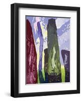 Standing Stones, Callanish, 2003-Derek Crow-Framed Giclee Print