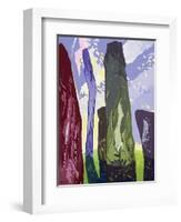 Standing Stones, Callanish, 2003-Derek Crow-Framed Giclee Print