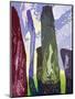 Standing Stones, Callanish, 2003-Derek Crow-Mounted Giclee Print