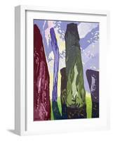 Standing Stones, Callanish, 2003-Derek Crow-Framed Giclee Print