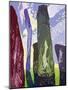 Standing Stones, Callanish, 2003-Derek Crow-Mounted Giclee Print