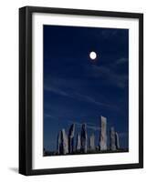 Standing Stones, Callanish, Isle of Lewis, Outer Hebrides, Scotland, United Kingdom-Adam Woolfitt-Framed Photographic Print