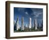 Standing Stones, Callanish, Isle of Lewis, Outer Hebrides, Scotland, United Kingdom-Adam Woolfitt-Framed Photographic Print