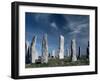 Standing Stones, Callanish, Isle of Lewis, Outer Hebrides, Scotland, United Kingdom-Adam Woolfitt-Framed Photographic Print