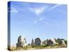 Standing Stones, Carnac, Morbihan, Brittany, France-David Hughes-Stretched Canvas