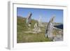 Standing Stones, Great Bernera, Isle of Lewis, Outer Hebrides, Scotland, 2009-Peter Thompson-Framed Photographic Print