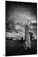 Standing Stones in Countryside-Rory Garforth-Mounted Photographic Print