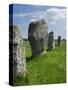 Standing Stones in the Menec Alignment at Carnac, Brittany, France-Philippe Clement-Stretched Canvas