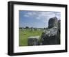 Standing Stones in the Menec Alignment at Carnac, Brittany, France-Philippe Clement-Framed Photographic Print