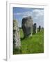 Standing Stones in the Menec Alignment at Carnac, Brittany, France-Philippe Clement-Framed Photographic Print