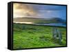 Standing Stones Near Portmagee, Valentia Island, Co Kerry, Ireland-Doug Pearson-Framed Stretched Canvas