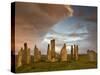 Standing Stones of Callanish at Dawn, Callanish, Near Carloway. Isle of Lewis, Scotland, UK-Lee Frost-Stretched Canvas