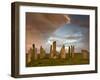 Standing Stones of Callanish at Dawn, Callanish, Near Carloway. Isle of Lewis, Scotland, UK-Lee Frost-Framed Photographic Print