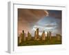 Standing Stones of Callanish at Dawn, Callanish, Near Carloway. Isle of Lewis, Scotland, UK-Lee Frost-Framed Photographic Print