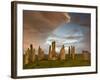 Standing Stones of Callanish at Dawn, Callanish, Near Carloway. Isle of Lewis, Scotland, UK-Lee Frost-Framed Photographic Print