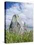 Standing Stones of Callanish Iii, Great Bernera, Isle of Lewis, Uk-Martin Zwick-Stretched Canvas