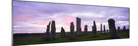 Standing Stones of Callanish, Isle of Lewis, Outer Hebrides, Scotland, United Kingdom, Europe-Lee Frost-Mounted Photographic Print