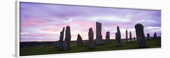 Standing Stones of Callanish, Isle of Lewis, Outer Hebrides, Scotland, United Kingdom, Europe-Lee Frost-Framed Photographic Print