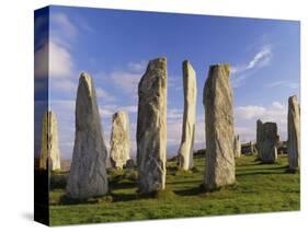 Standing Stones of Callanish, Isle of Lewis, Outer Hebrides, Scotland, United Kingdom-Lee Frost-Stretched Canvas