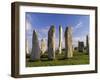 Standing Stones of Callanish, Isle of Lewis, Outer Hebrides, Scotland, United Kingdom-Lee Frost-Framed Photographic Print