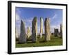 Standing Stones of Callanish, Isle of Lewis, Outer Hebrides, Scotland, United Kingdom-Lee Frost-Framed Photographic Print