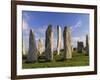 Standing Stones of Callanish, Isle of Lewis, Outer Hebrides, Scotland, United Kingdom-Lee Frost-Framed Photographic Print