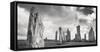 Standing Stones of Callanish, Isle of Lewis, Western Isles, Scotland-Martin Zwick-Framed Stretched Canvas