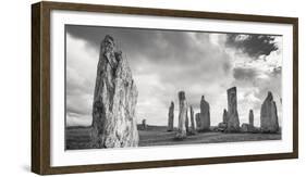 Standing Stones of Callanish, Isle of Lewis, Western Isles, Scotland-Martin Zwick-Framed Photographic Print